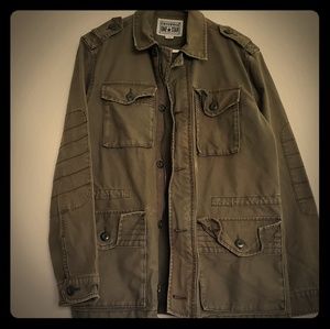Converse One Star Army Jacket